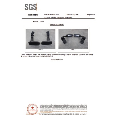 SGS測試報告