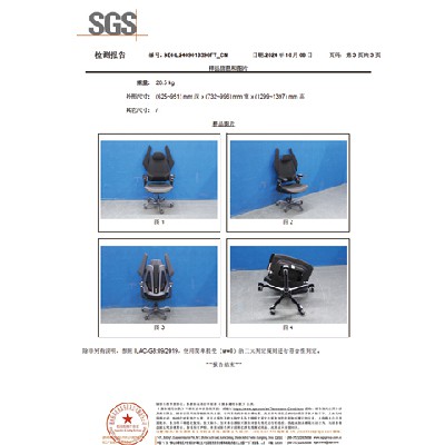 SGS測試報告