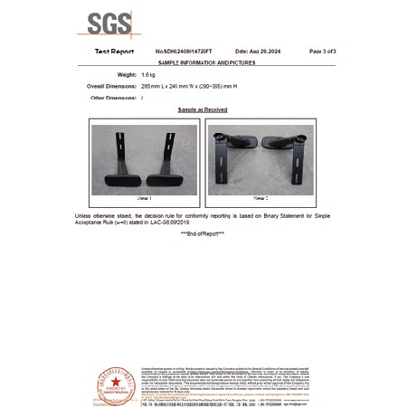 SGS測試報告